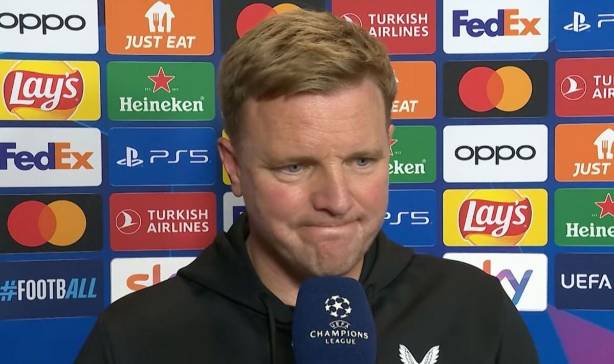 Newcastle boss Eddie Howe shuts down 'foolish' excuse after Champions League exit