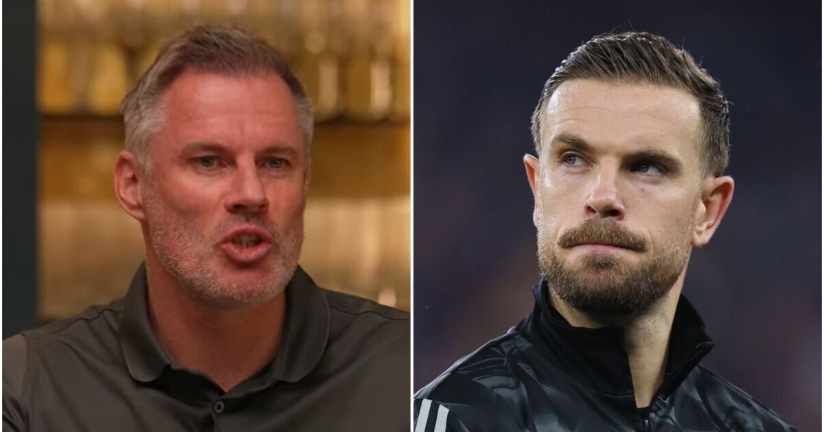 Jordan Henderson 'isn't himself' as Jamie Carragher opens up on chat with ex-Liverpool ace