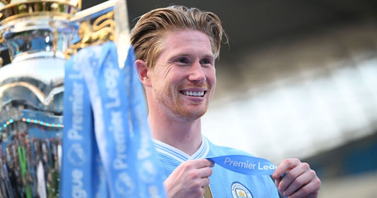 Kevin De Bruyne holds talks with 10 Saudi clubs as Man City star enters last year of deal