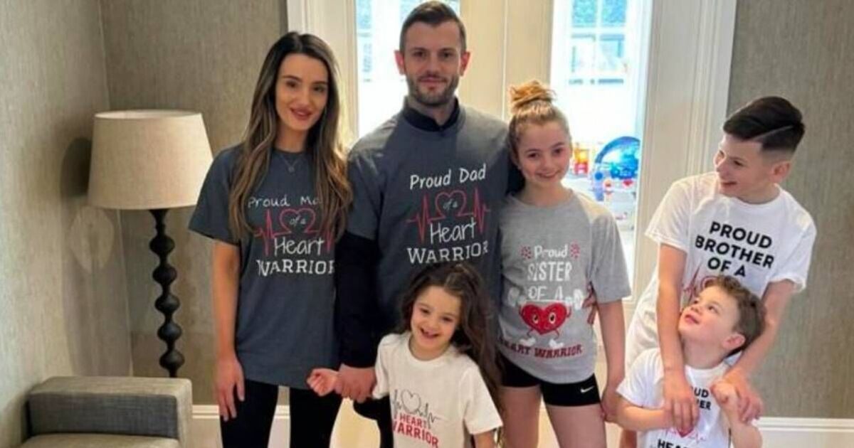 Jack Wilshere scared his daughter was going to die in open-heart surgery