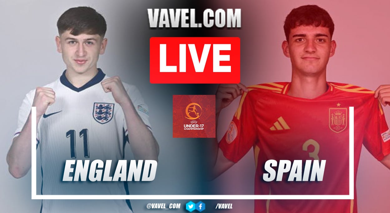 Highlights and goals England 3-1 Spain in the U-17 European Championship | May 27, 2024