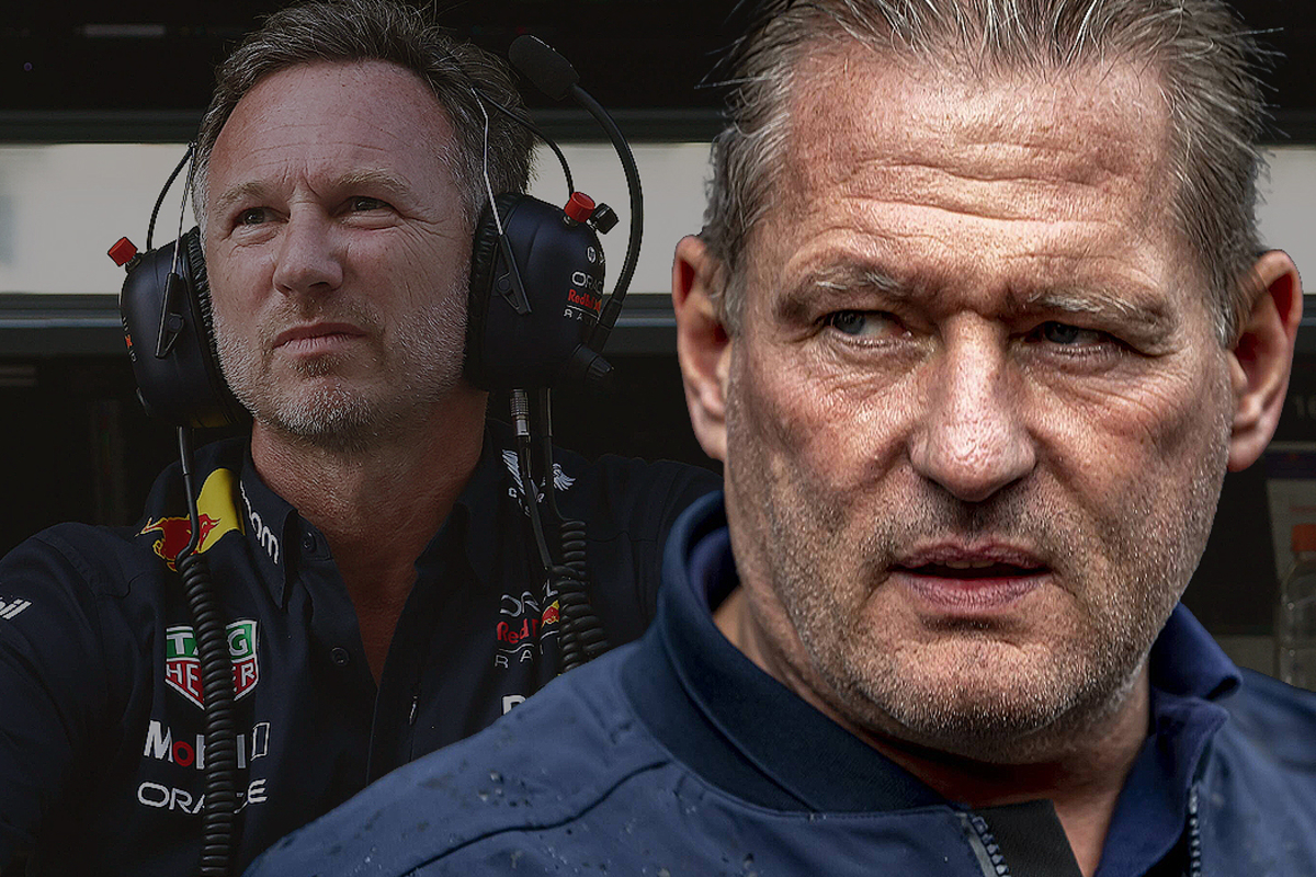 Jos Verstappen marches back in to the Red Bull garage | thejudge13
