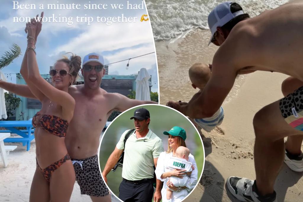 Jena Sims reveals intimate look at Brooks Koepka getaway after SI Swimsuit launch, PGA Championship