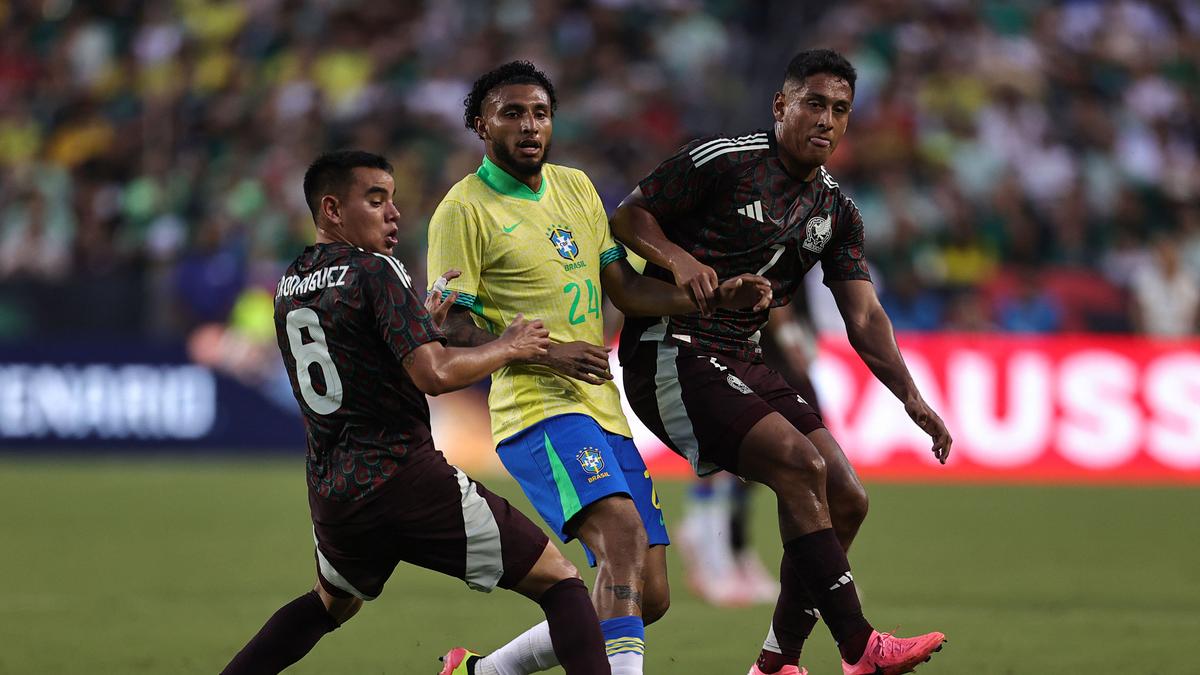 BRA 3-2 MEX Brazil vs Mexico Highlights: Endrick’s late goal lifts Brazil past Mexico in pre-Copa America friendly