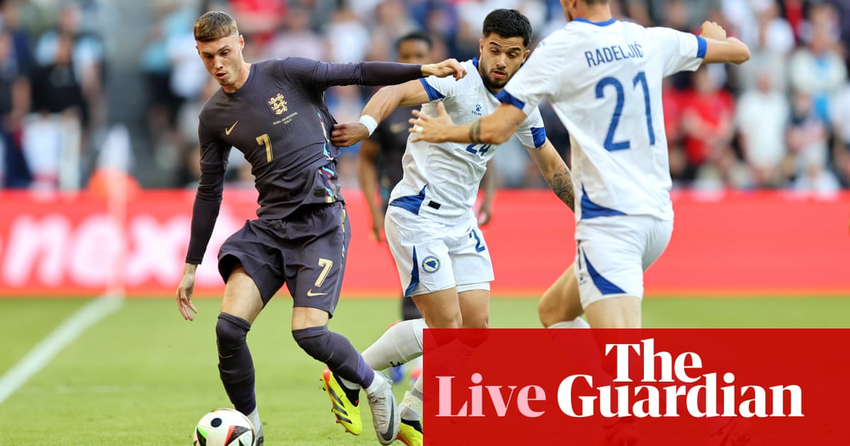 England v Bosnia and Herzegovina: Euro 2024 warm-up – live