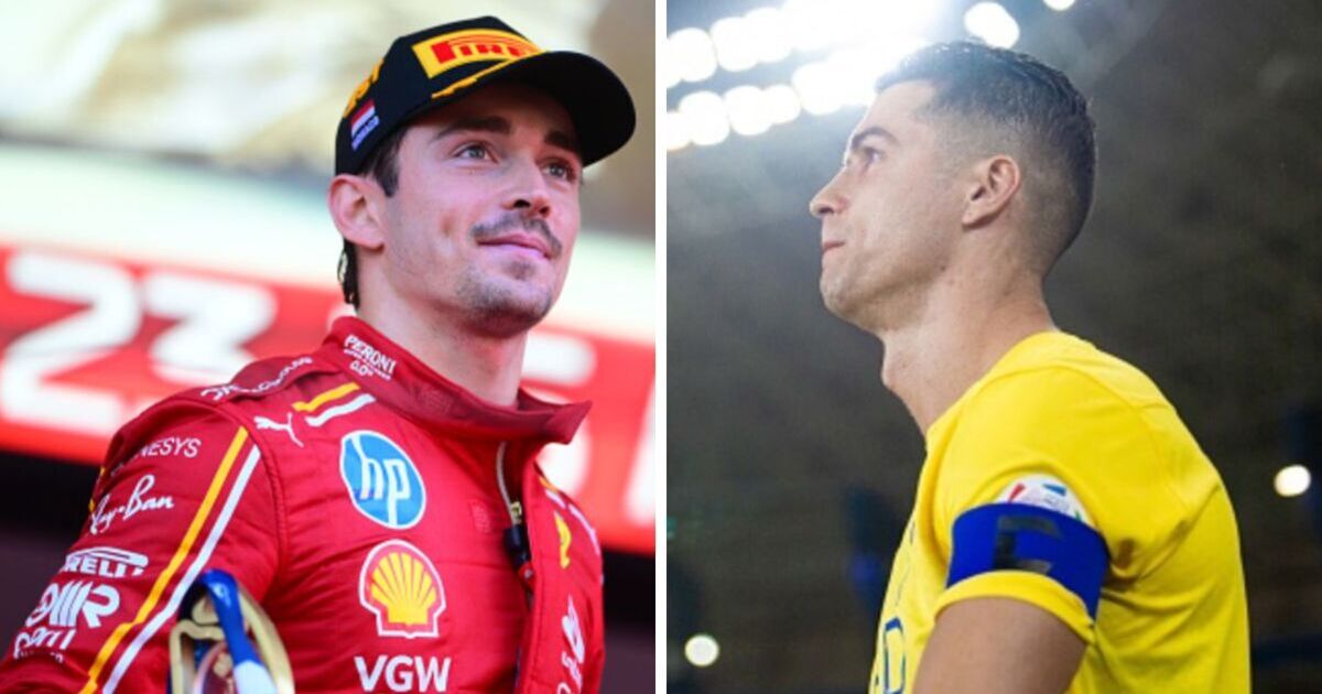 Charles Leclerc joins forces with Cristiano Ronaldo as Ferrari star starts new adventure