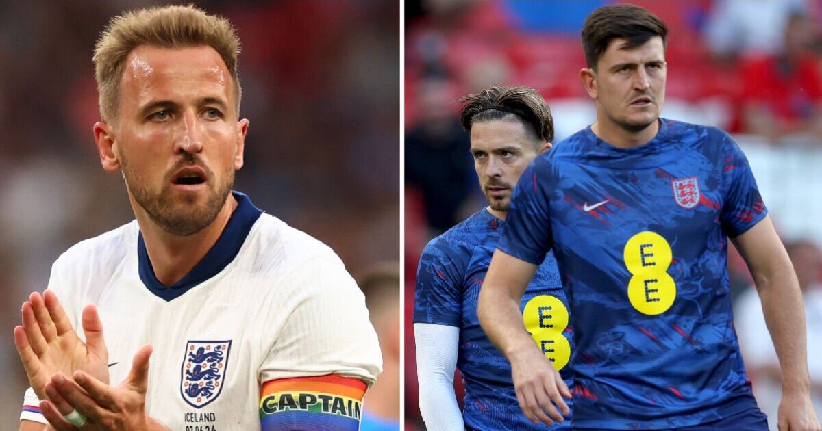 Harry Kane reacts to Jack Grealish and Harry Maguire missing out on England Euros squad