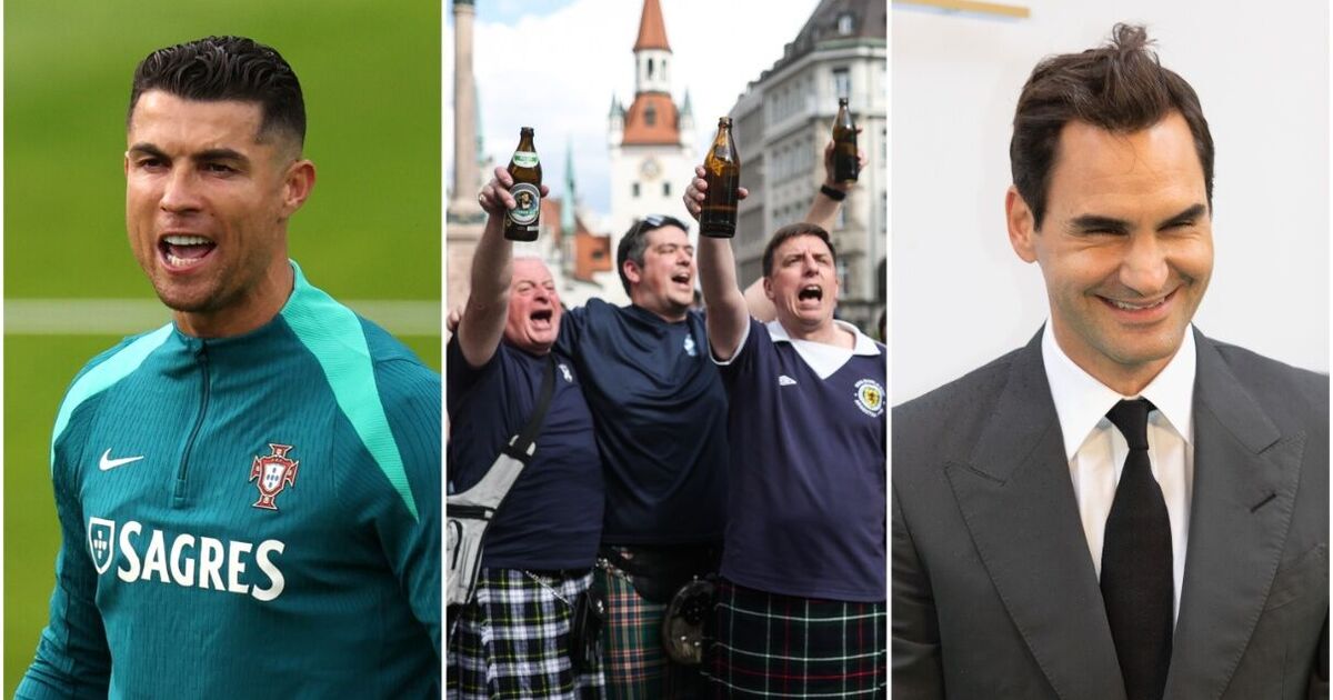 Euro 2024 round-up: Scottish antics, bold Cristiano Ronaldo claim, Roger Federer chimes in