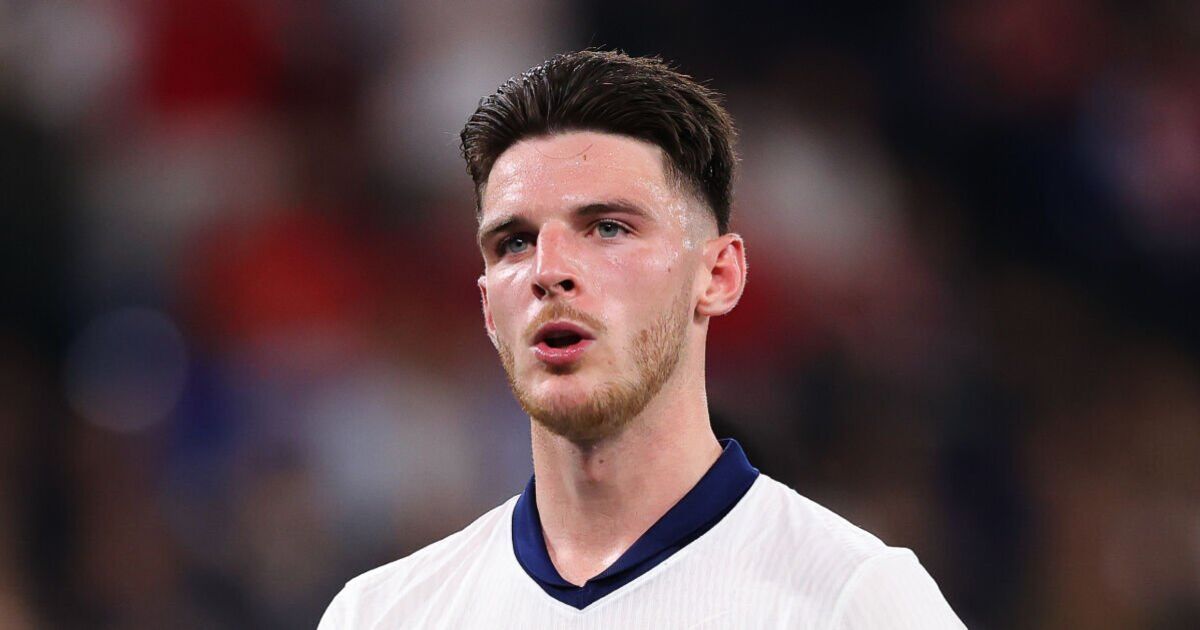 Declan Rice labelled 'very overrated' as Arsenal and England star's ex-team-mate lets rip