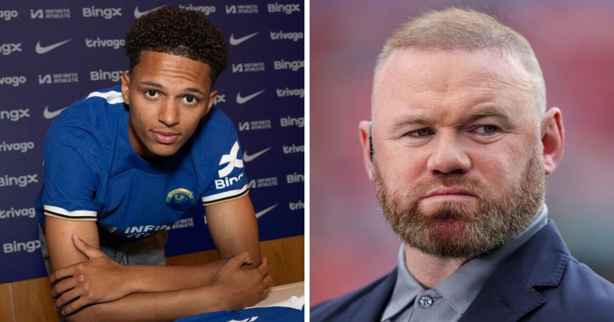 Chelsea new boy Omari Kellyman left Wayne Rooney furious after devastating text