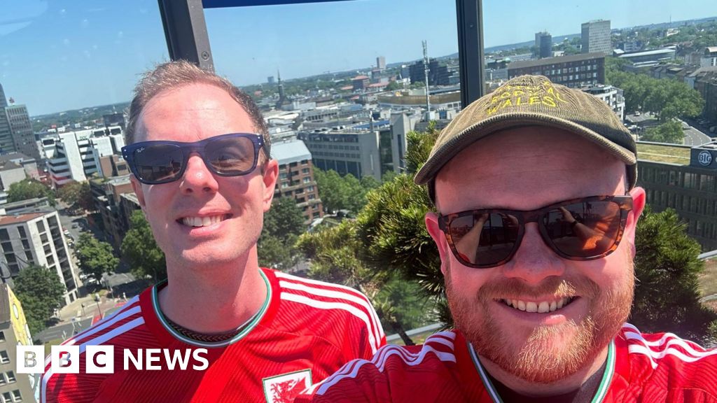 Euro 2024: Welsh fans who went to Germany despite Wales' absence