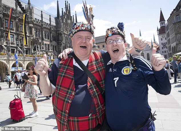 Die-hard Scots fans ‘lucky’ after losing luggage on flight to Euros leaving them stuck in kilts for two weeks