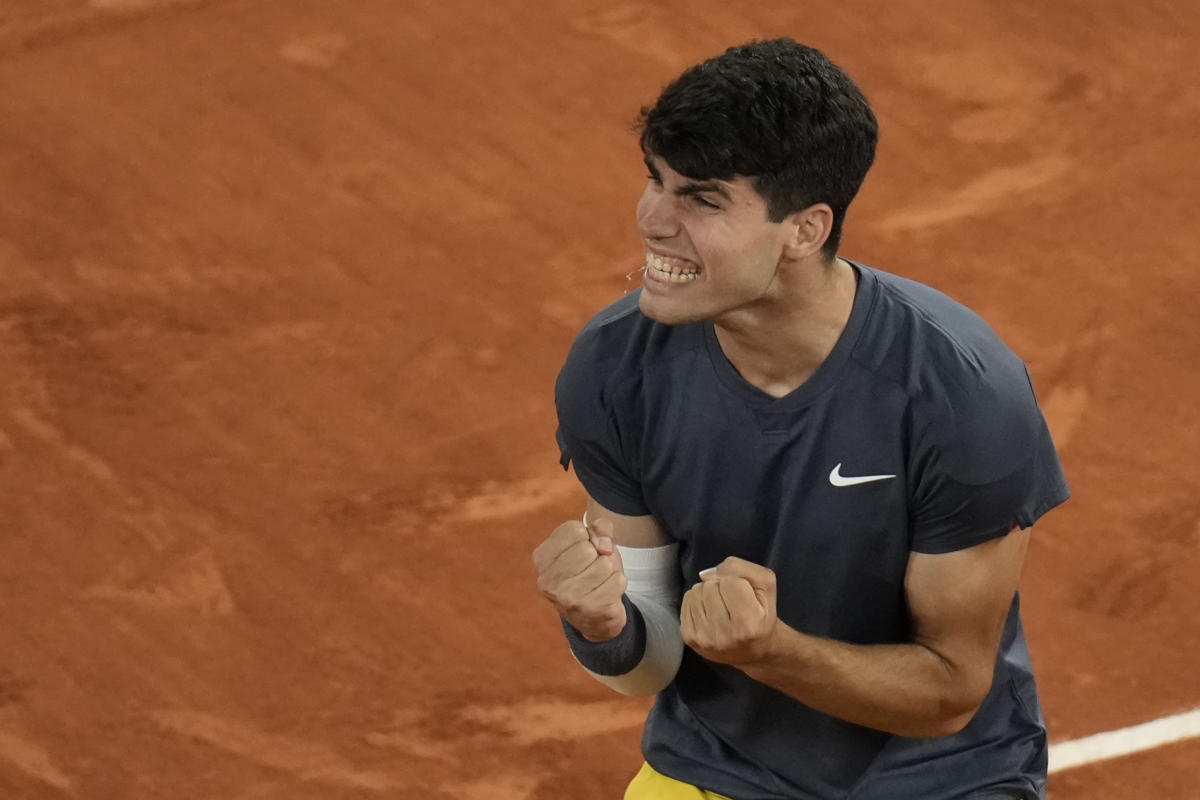 French Open men's final: Carlos Alcaraz wins first Roland Garros title, defeating Alexander Zverev in 5 sets