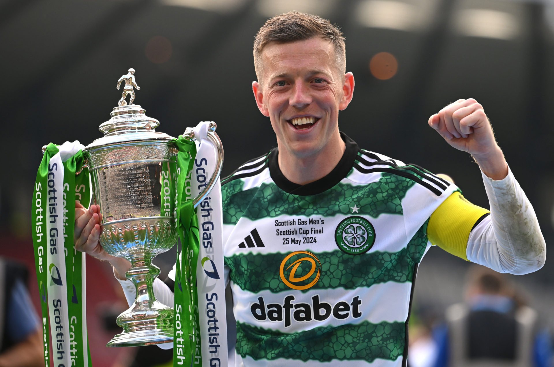 Celtic captain Callum McGregor's excellent quip after prolonging cup final record