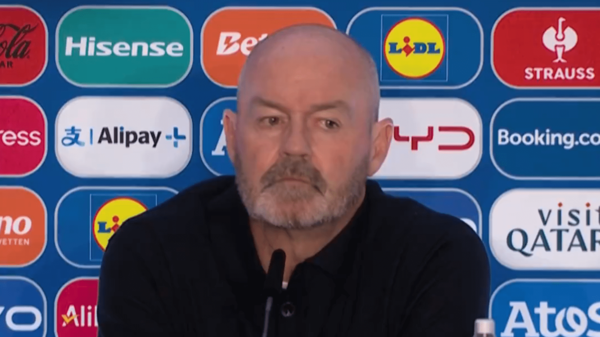 Scotland boss Clarke left baffled by journalist's bizarre press conference claim