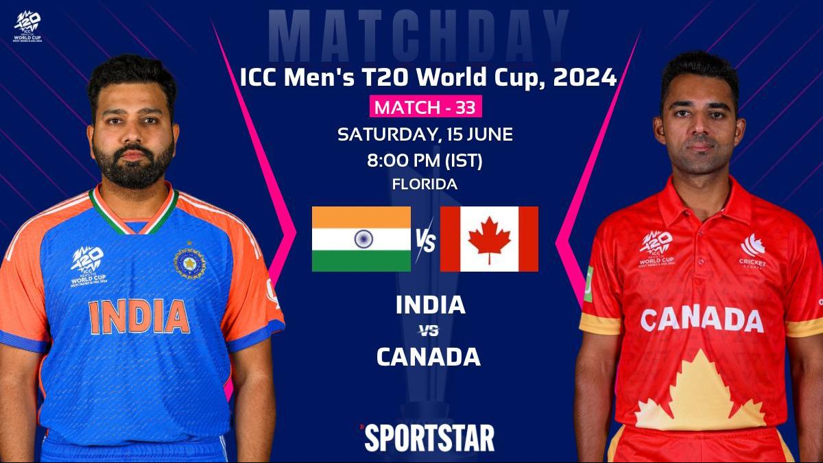 India vs Canada Highlights, T20 World Cup 2024: Match abandoned due to wet outfield