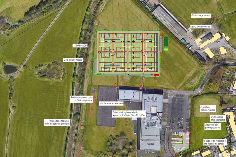 New school sports facility and controversial road plan given the green light