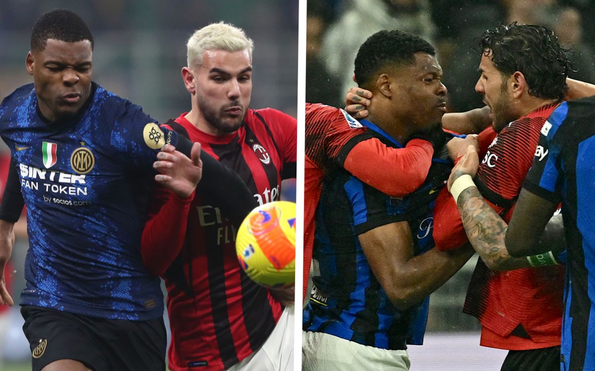 Inter's Dumfries has 'no problem with Theo' but 'we won't go for dinner together'