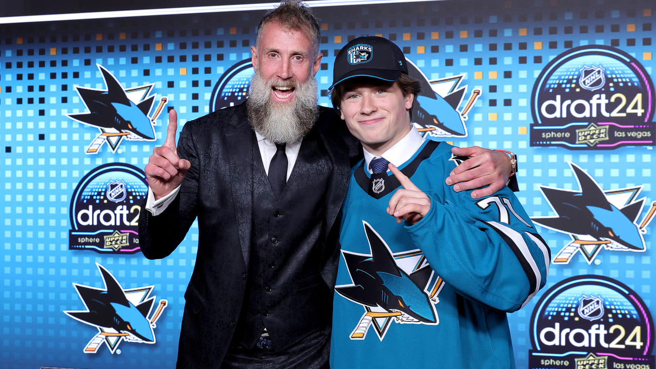 Celebrini selected No. 1 by Sharks in 2024 NHL Draft | NHL.com