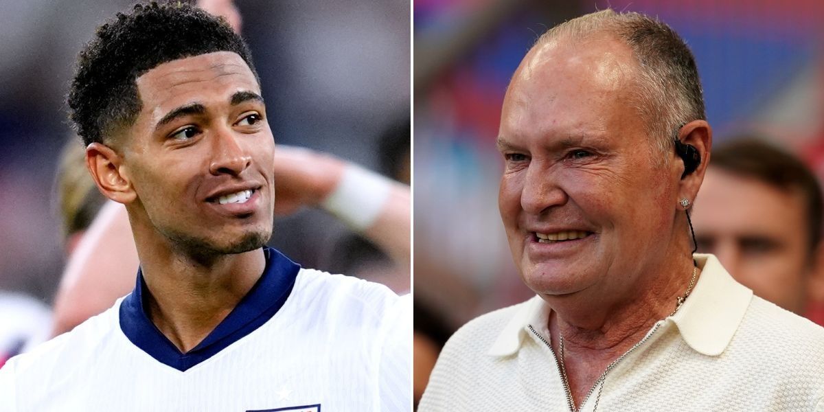 Jude Bellingham receives message from Paul Gascoigne ahead of crunch England clash with Denmark