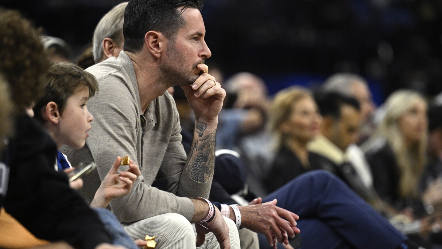 The Lakers are hiring JJ Redick as their new head coach, an AP source says