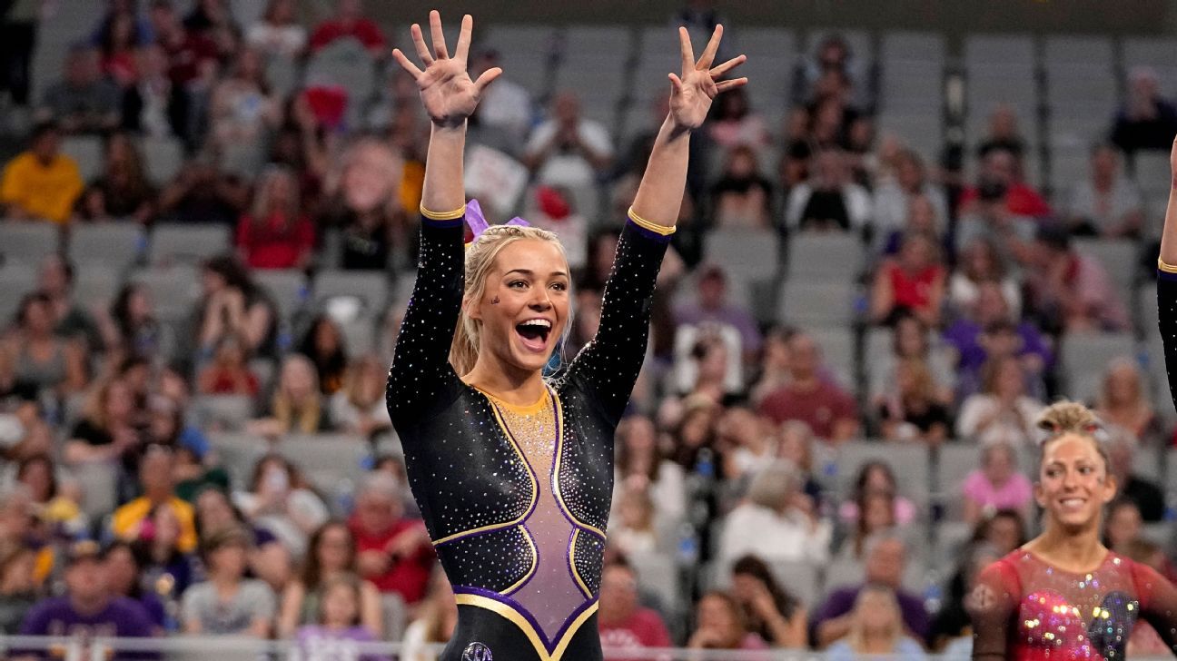 ‘Not Dunne yet’: Gymnast set for 5th year at LSU