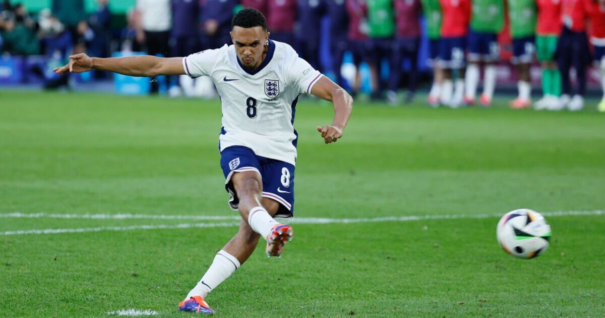 England duo have same three-word reply as Trent Alexander-Arnold sends Southgate reminder