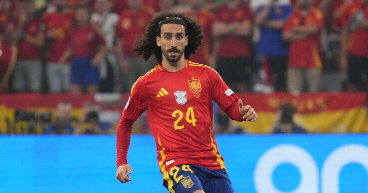 Reason Spain's Marc Cucurella is being booed as Chelsea star targeted by Euros fans