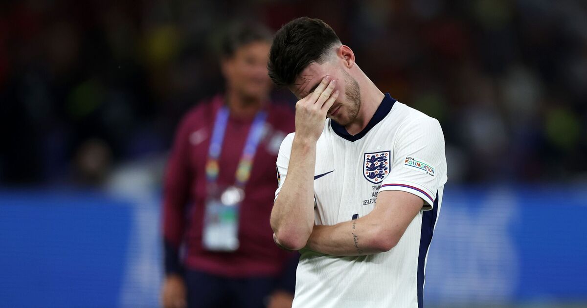 Ex-Tottenham star tears into 'useless' Declan Rice as England beaten by Spain