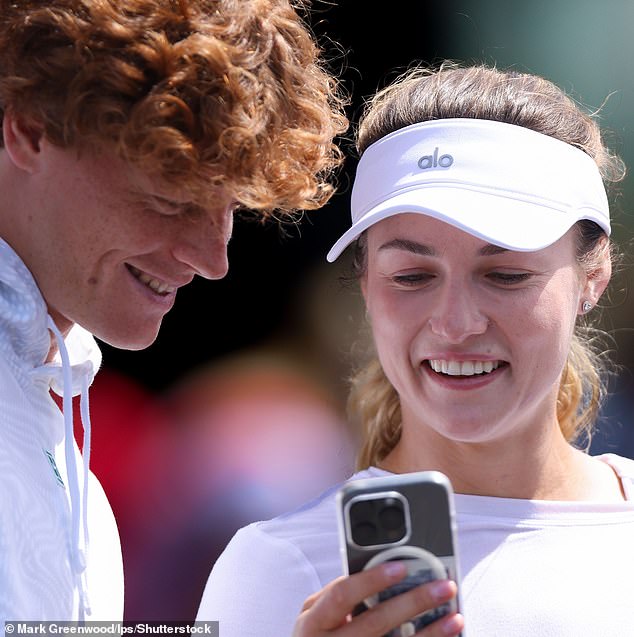 It’s a Wimbledon love match! How host of tennis couples will take to the famous lawns at SW19, from men’s World No 1 Jannik Sinner and his Russian girlfriend Anna Kalinskaya, to Britain’s No 1 Katie Boulter and Alex de Minaur