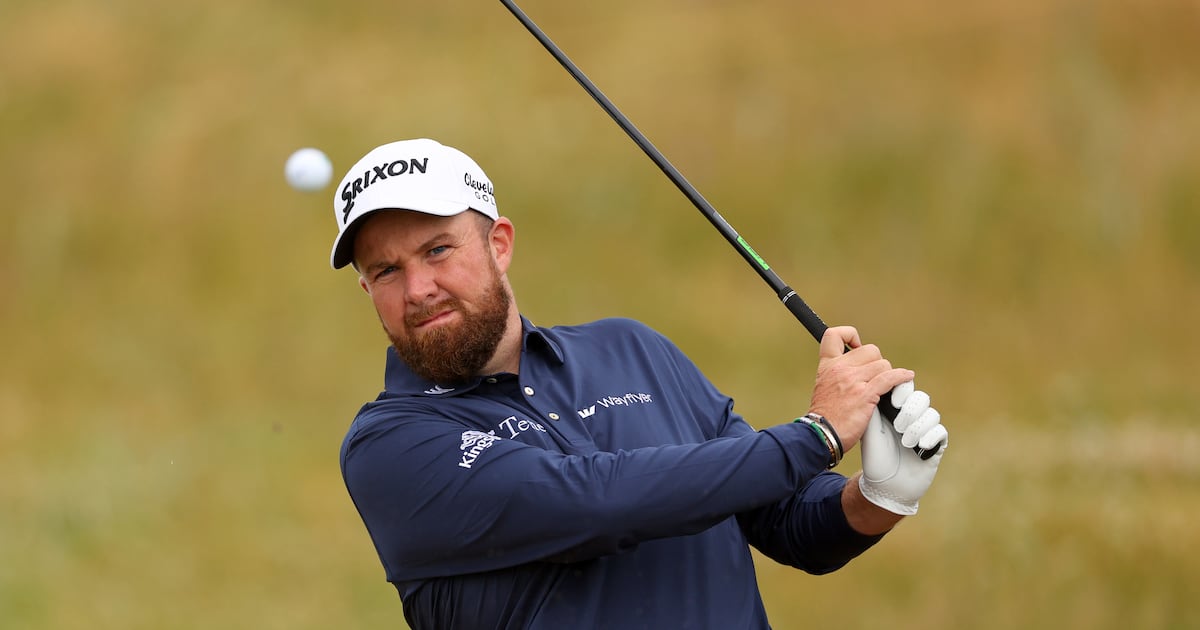 Shane Lowry trying to stay calm but the competitive juices of a Major are flowing