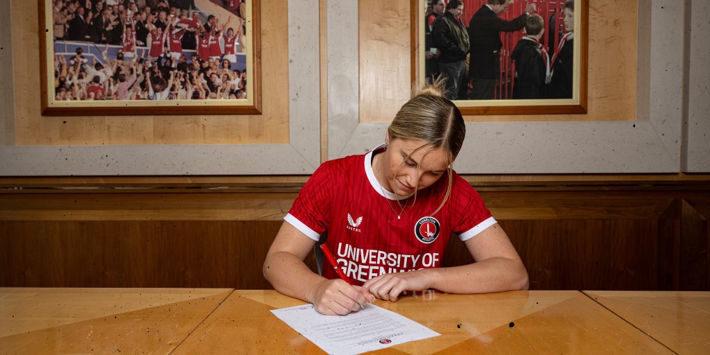 Gracie Pearse signs a permanent contract with Charlton | Charlton Athletic Football Club