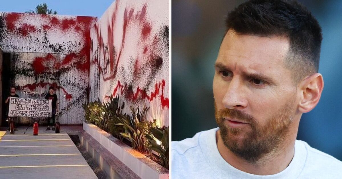 Spain and Argentina row erupts after Messi's house vandalised by eco-warriors