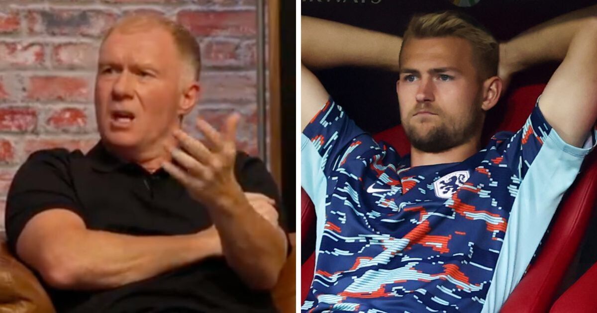 Paul Scholes has 'massive concern' about Matthijs de Ligt as Man Utd sign defender