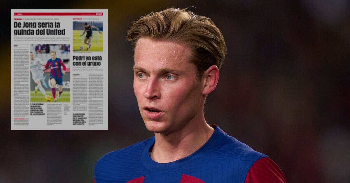 Frenkie De Jong to Man Utd back on as club 'preparing huge transfer push'