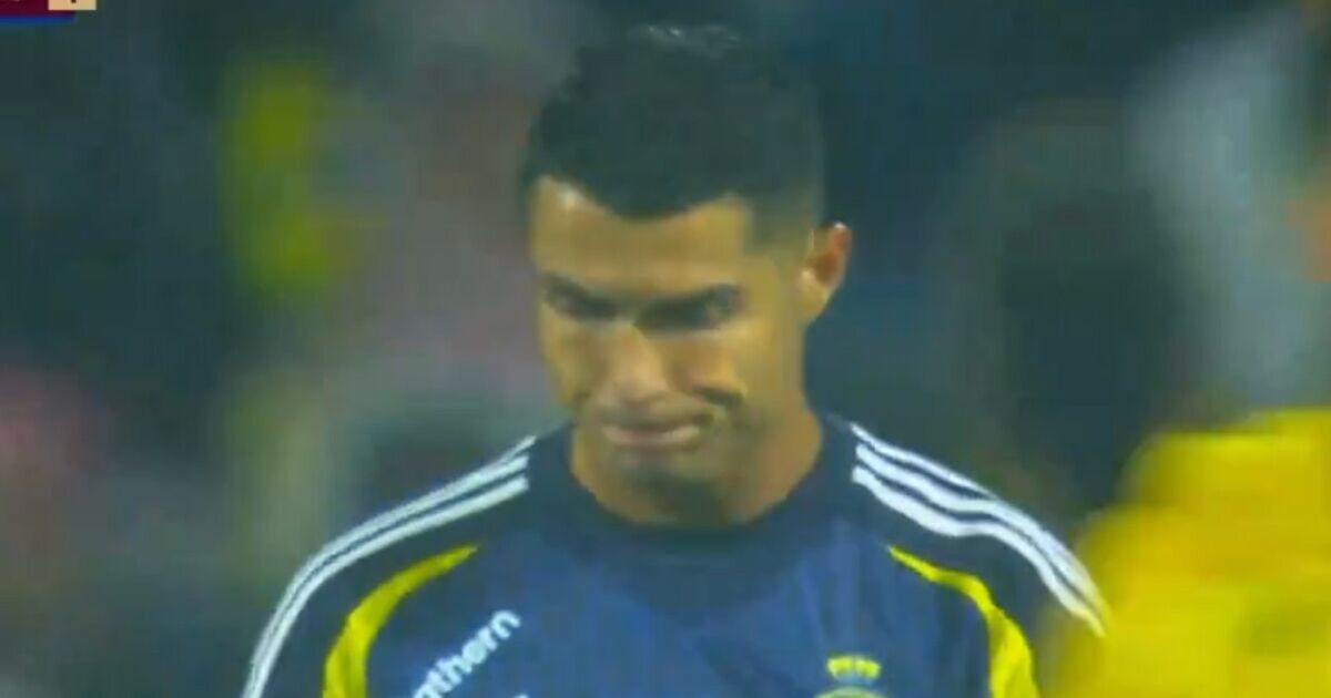 Cristiano Ronaldo made to eat his own words by embarrassing himself in Saudi match