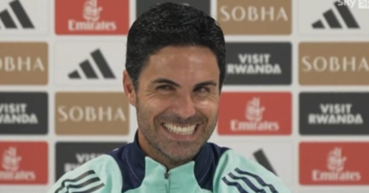 Mikel Arteta's response speaks a thousand words as Arsenal boss quizzed on Mikel Merino