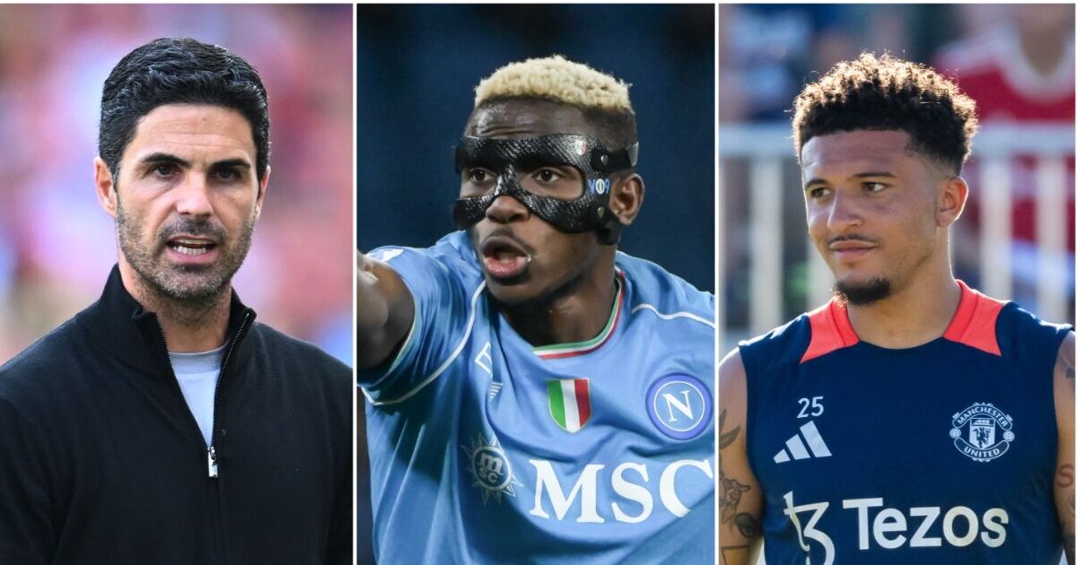 Transfer news LIVE: Chelsea thrown Osimhen lifeline, Sterling to Arsenal, Sancho twist