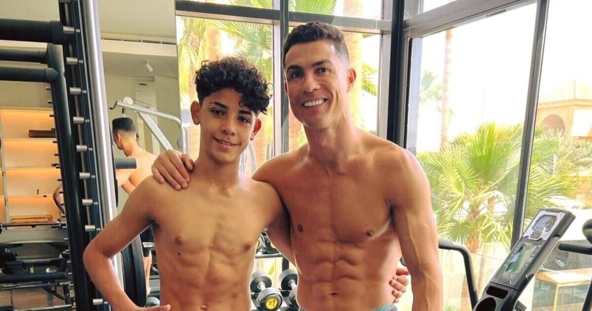 Cristiano Ronaldo's son didn't speak to him for two days after getting 'mad'