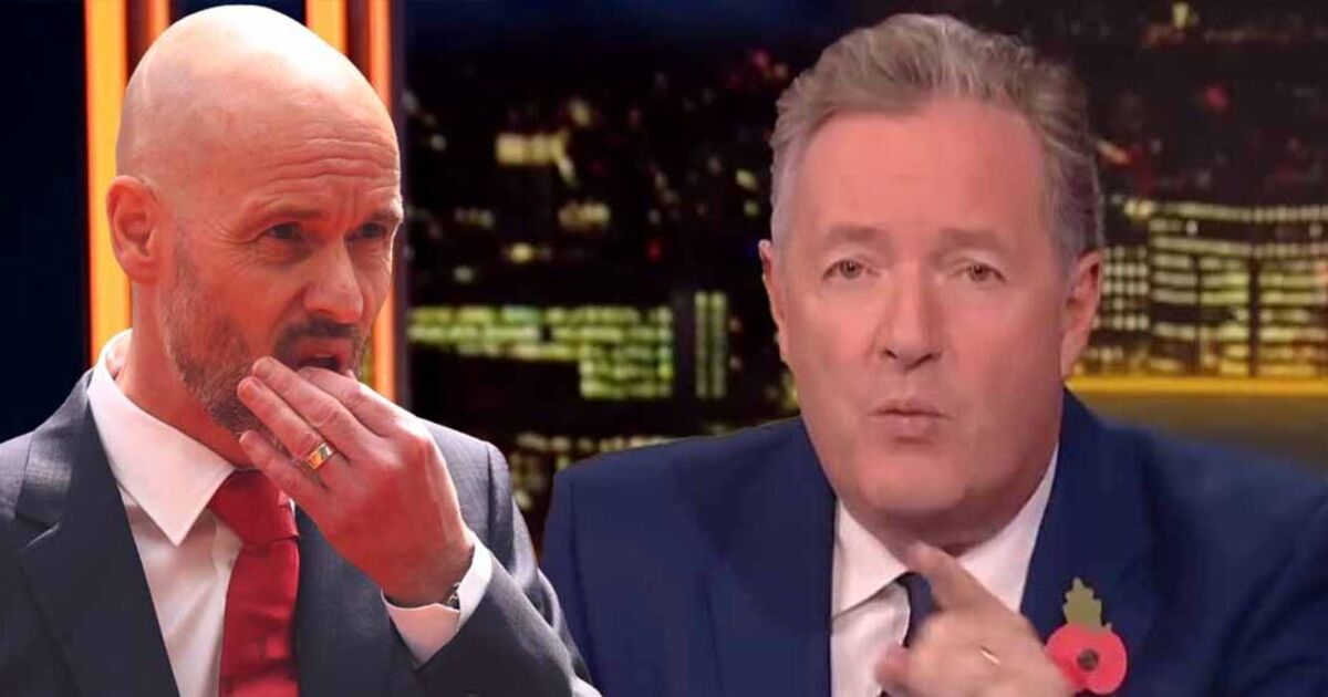 Piers Morgan unleashes Cristiano Ronaldo rant as he brands Erik ten Hag ‘complete idiot’