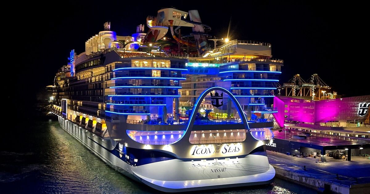 Inside world's biggest cruise ship which is the size of a floating city with 40 bars