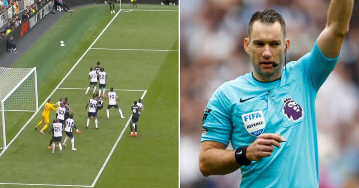 Ex-Premier League ref spots penalty Arsenal could have been given against Tottenham