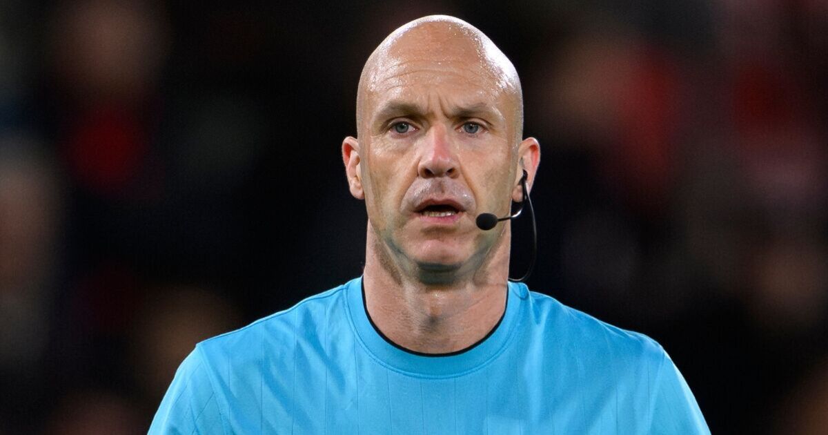 Anthony Taylor not picked to referee in Premier League this week after issuing 16 yellows