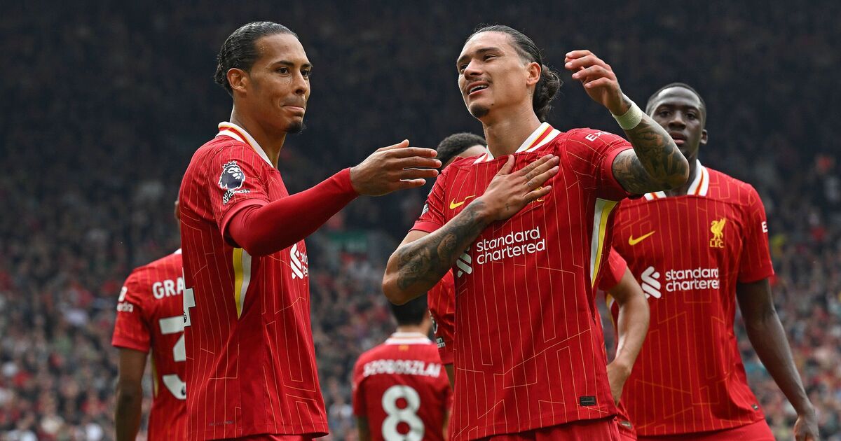 Virgil van Dijk warns Darwin Nunez after Liverpool striker cried over goal