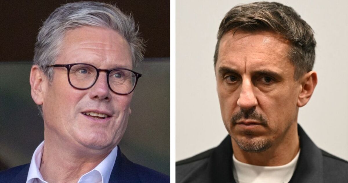 Gary Neville makes feelings clear on Keir Starmer freebie row – 'I can't get my breath'