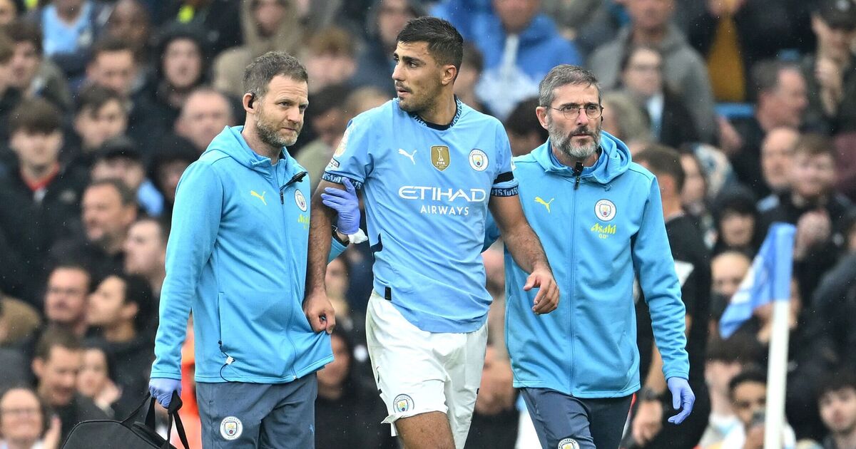 Manchester City confirm Rodri injury status with statement as midfielder returns to Spain