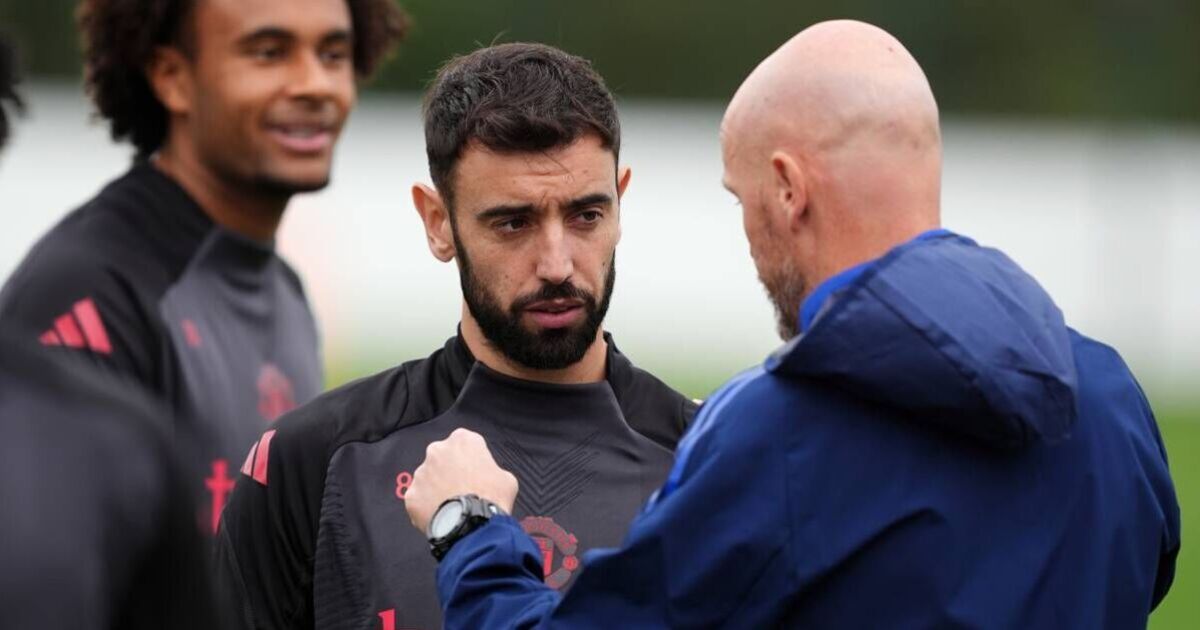 Erik ten Hag leaps to Bruno Fernandes' defence as Man Utd captain comes under fire