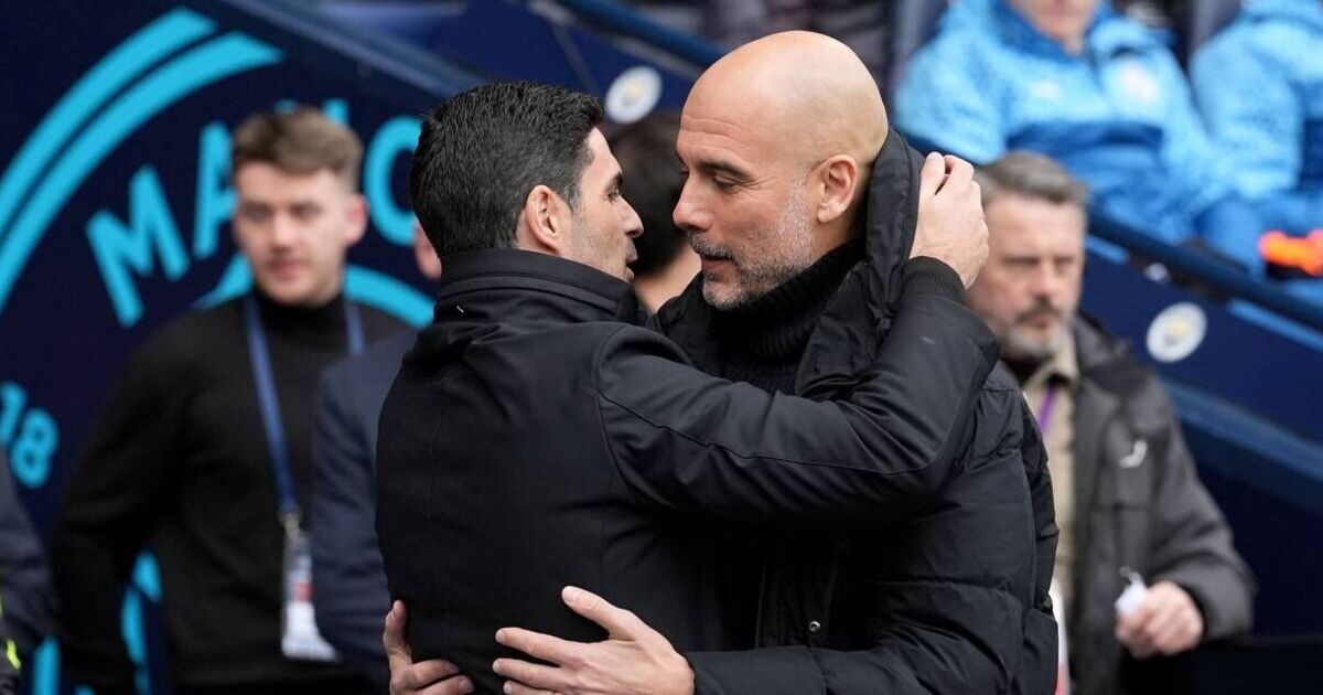 Pep Guardiola warns Arsenal 'this is a war' as Man City boss threatens Mikel Arteta