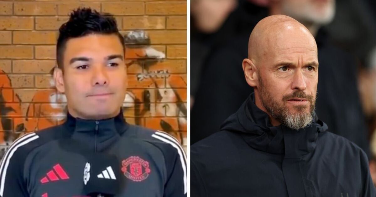 Casemiro 'violates' Erik ten Hag as Man Utd star shown up by three team-mates