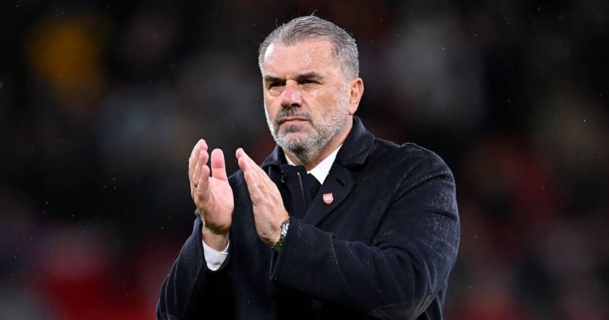 Ange Postecoglou's honest response after being quizzed on Bruno Fernandes' red for Man Utd